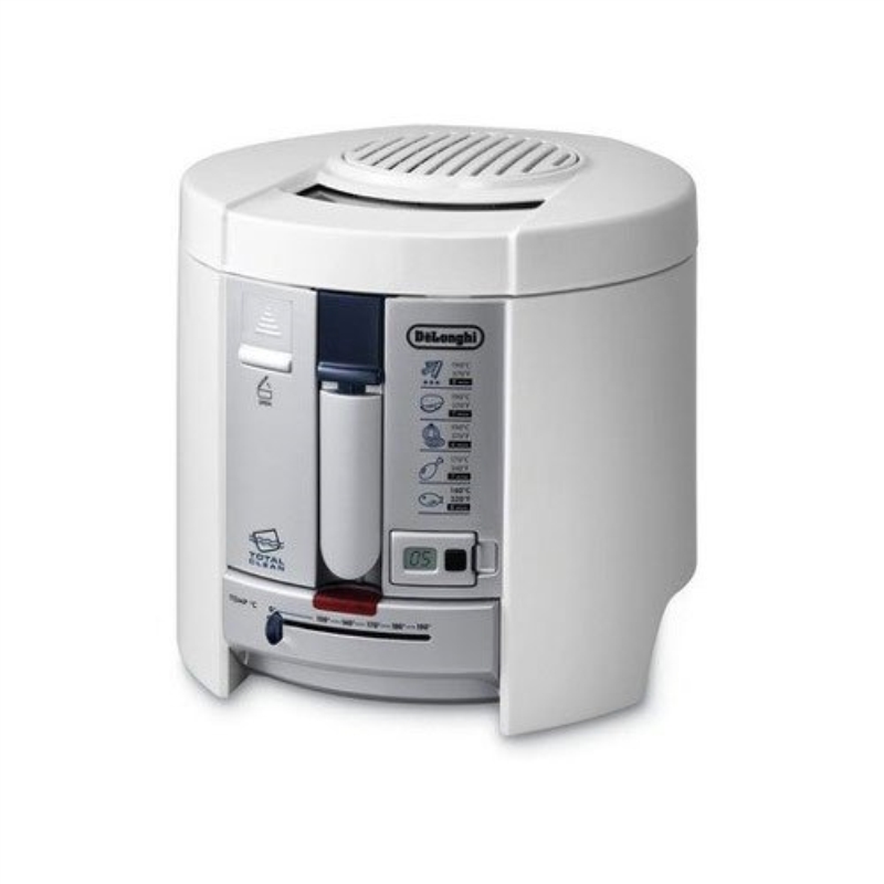 DELONGHI Friggitrice elettrica Delonghi Total Clean F26237W1 2.3 LT 1800 W smontabile bianco